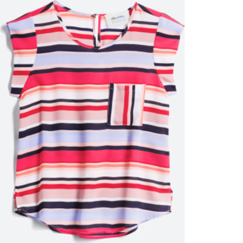 GUC Alice Blue Bushnell One Pocket Blouse